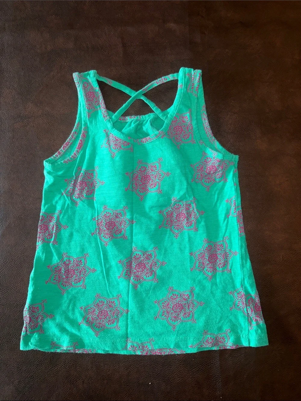 Kids Sequin Dance Skirt and Layered Tops Set - Teal, Pink, Purple